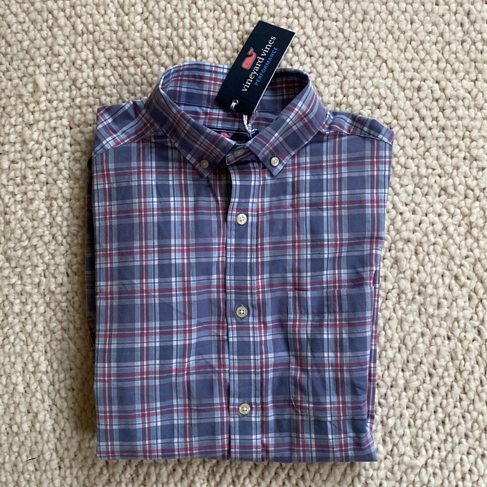 Vineyard Vines Men’s long sleeve classic fit Murray Shirt